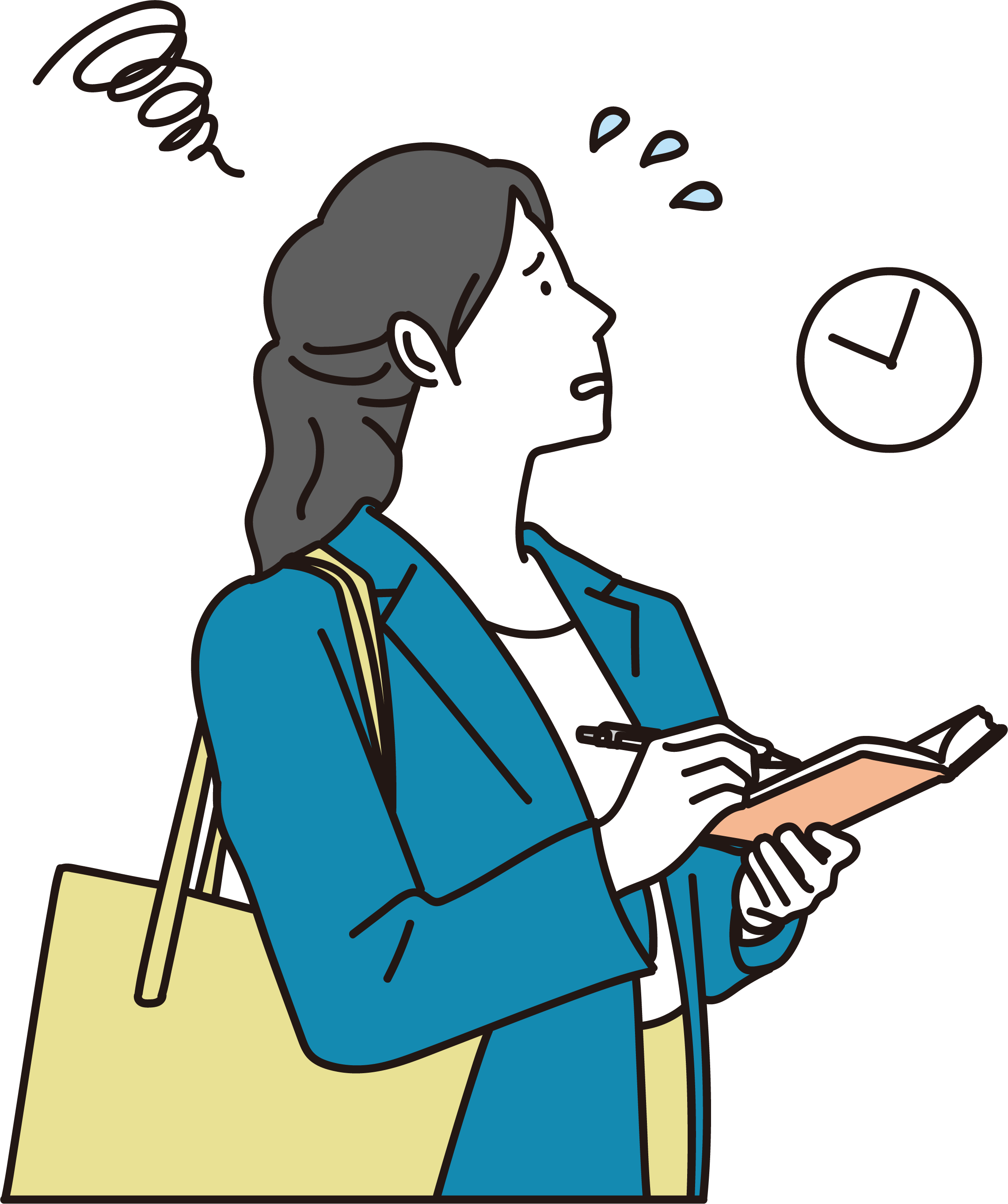 ホームページにかける時間がない